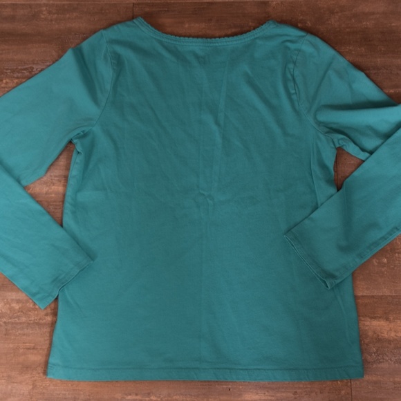 Lands' End Stars and Hearts Embellished T-shirt - Picture 3 of 6